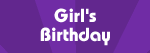 Girl's birthday